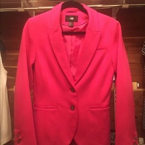 Women’s H&M Hot Pink Blazer - Sz 8